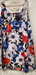 Luxe by Carmen Marc Valvo Fit and Flare dress